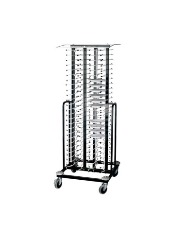 Carro Portaplatos 70x70x195 cm - Lacor