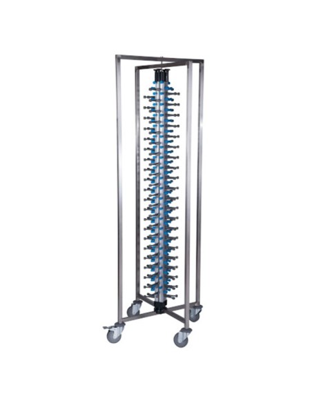 Carro Portaplatos Inox 73x73x191cm - Lacor