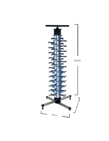 Soporte Portaplatos 55x55x113cm - Lacor 2