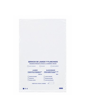 Bolsa Lavandería 40x60cm (100Uds)