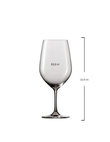 Copa burdeos globet 62,6cl "VIÑA" (6uds) 2