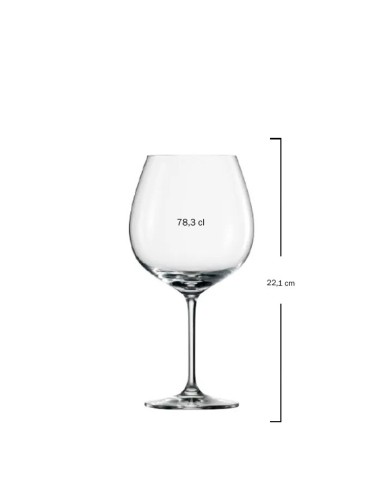 Copa borgoña 78,3cl IVENTO Zwiesel (6uds)