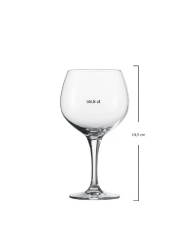 Copa borgoña globet 58,8cl "MONDIAL" (6uds) 2