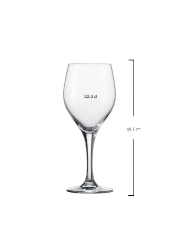 Copa borgoña 32,3cl "MONDIAL" (6uds) 2