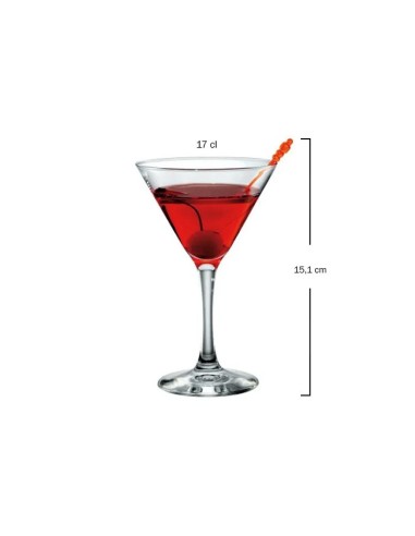Copa de cóctel Diamante 17cl de Vajilla Llorca (12uds)