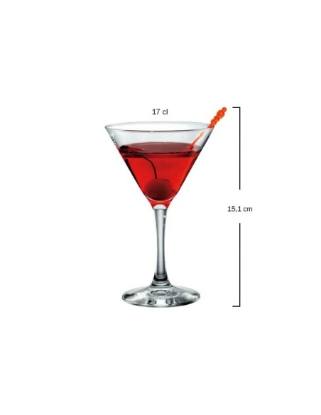 Copa de cóctel Diamante 17cl de Vajilla Llorca (12uds)