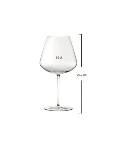 Copa Nude Elegant Stem Zero 95cl (6uds)