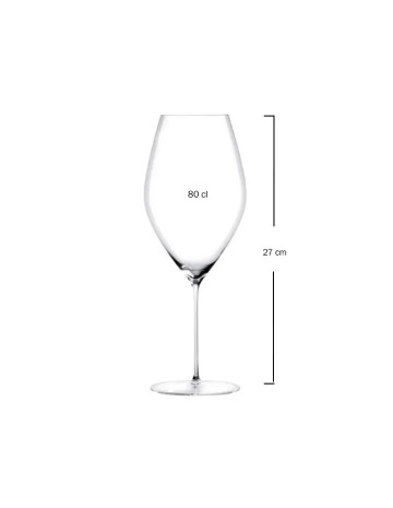 Copa Nude Grace Stem Zero 80cl (6uds) 2