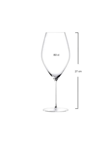 Copa Nude Grace Stem Zero 80cl (6uds)