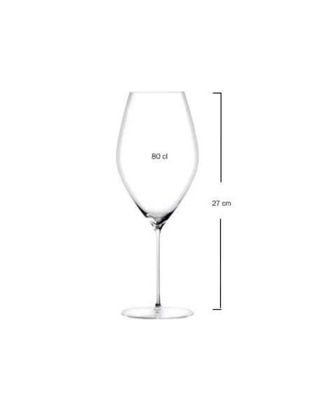 Copa Nude Grace Stem Zero 80cl (6uds)