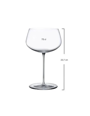 Copa Nude Ion Shielded Fullbodied Stem Zero 75cl (6uds) 2