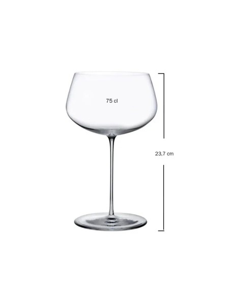 Copa Nude Ion Shielded Fullbodied Stem Zero 75cl (6uds)