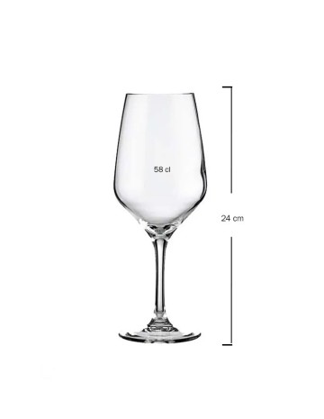Copa vino Taboo 58cl de Cegeco/Alar (6Uds) 2