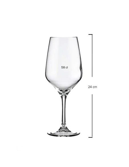 Copa vino Taboo 58cl de Cegeco/Alar (6Uds)
