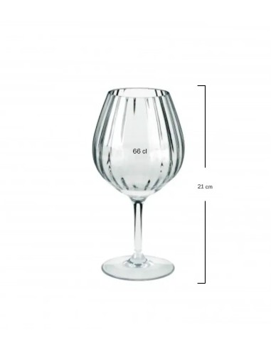 Copa de Balón Kala Transparente 66cl (12 Uds)