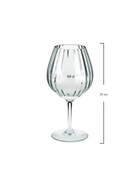 Copa de Balón Kala Transparente 66cl (12 Uds)