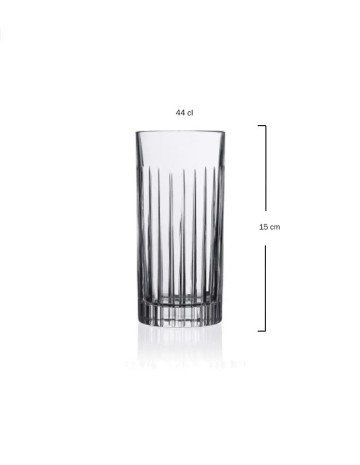 Vaso alto 44cl "TIMELESS" HOSTELJIEL (6uds) 2