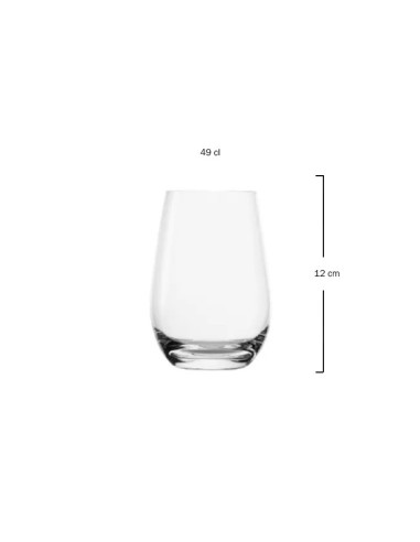Vaso 49cl EXQUISIT Soler Hispania (6uds)