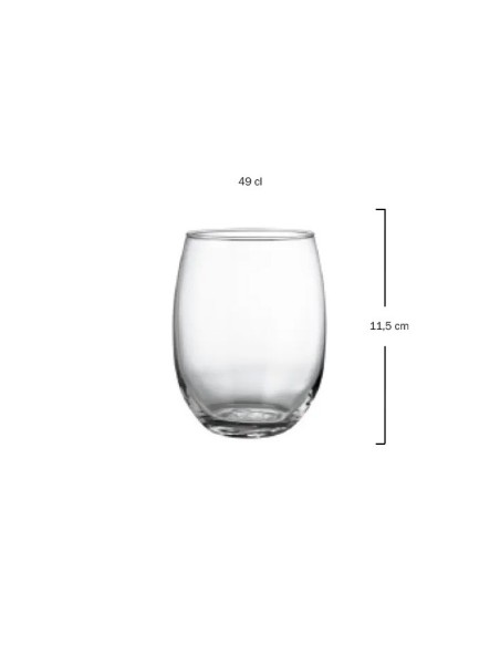 Vaso 49cl DUCALE Soler Hispania (6uds)