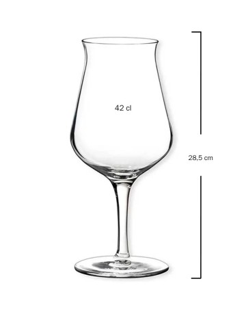 Copa de cerveza Birrateque 42cl (6Uds) 2