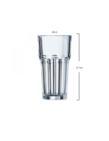 Vaso Alto Granity 46cl (6uds)