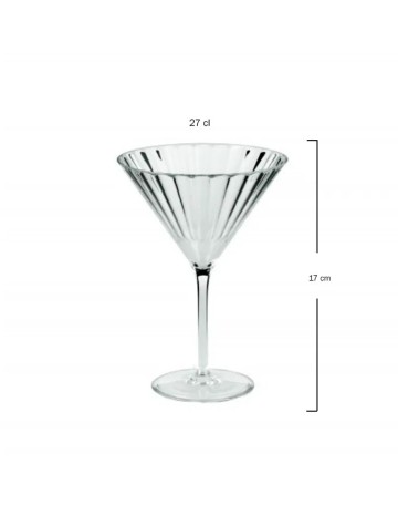 Copa de Cóctel Kala Transparente 27cl (12 Uds) 2
