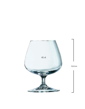 Copa de coñac 41cl (6uds) 2