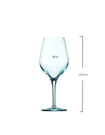 Copa de vino 35cl "EXQUISIT" (6uds) 2