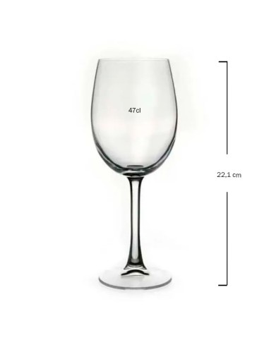 Copa de vino 47cl "ATENEA" Cegeco/Alar (24Uds)