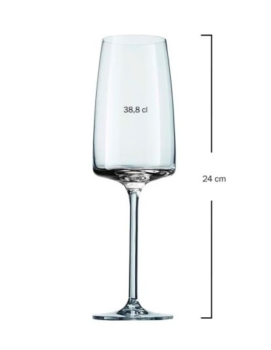 Copa de Vino Espumoso Sensa 38,8cl - Zwiesel (6uds)