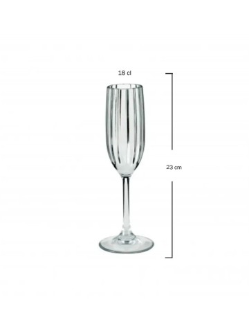 Copa Flauta Kala Transparente 18cl (12 Uds) 2