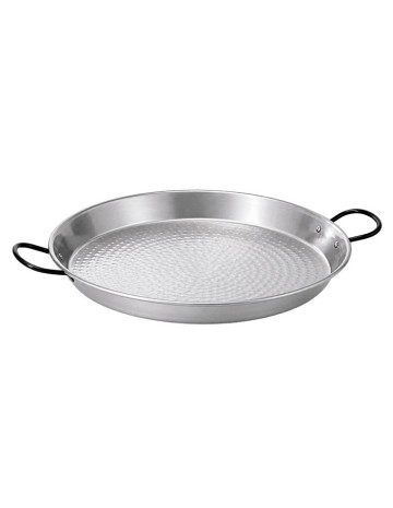 Paellera Acero Pulido