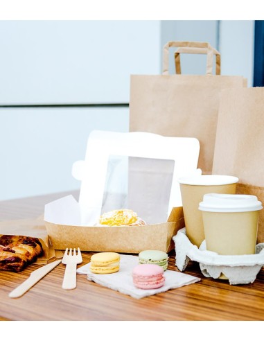 Tenedor de madera 160mm (1000uds)