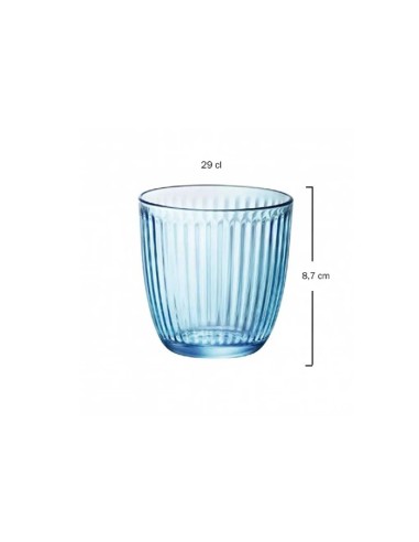 Vaso Line azul 29cl de ADI (6Uds)