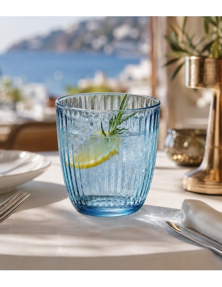 Vaso Line azul 29cl de ADI (6Uds)