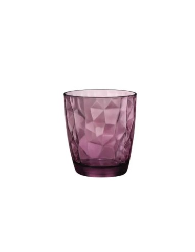 Vaso morado 38,5cl DIAMOND de Vajilla LLorca (6uds)