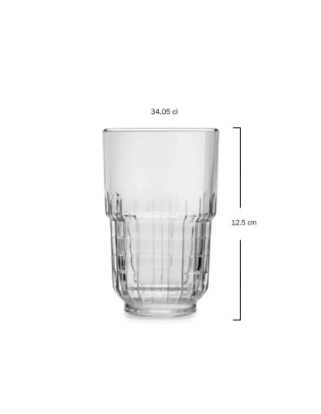 Vaso TARQ HI Ball 34,05cl de Soler Hispania (12Uds) 2