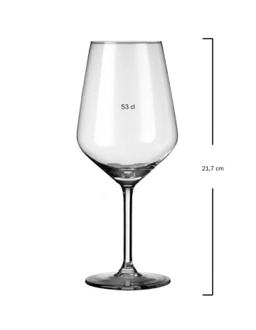 Copa de vino Carre 53cl (6Uds) 2