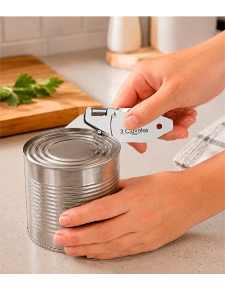 Abrelatas explorador 8cm de 3 Claveles