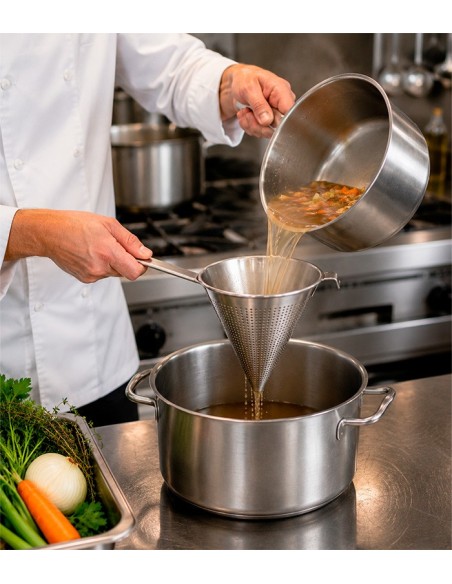 Colador Chino Varias Medidas - Menaje y Utensilios de Cocina