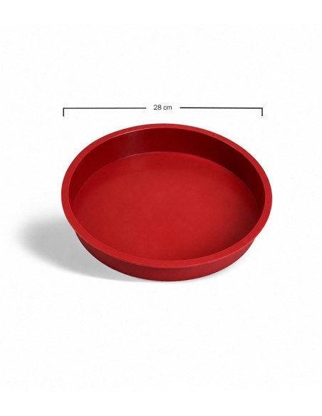 Molde Tarta de Silicona Ø28x4,7cm - Pujadas