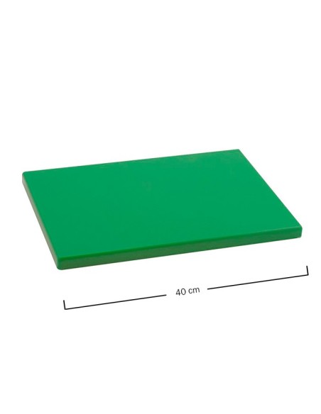 Tabla de corte con pies de silicona verde