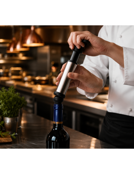 Tapones Recambio para Momba Manual Vino - Lacor (2Uds)