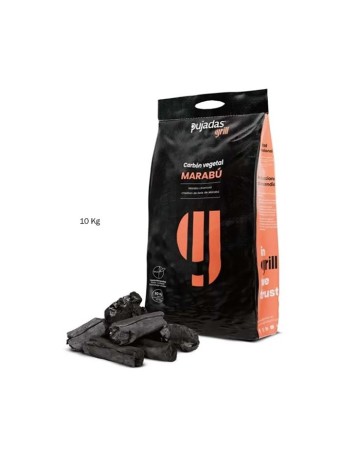 Carbón Vegetal Marabú 10Kg - Pujadas 2