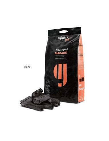 Carbón Vegetal Marabú 10Kg - Pujadas