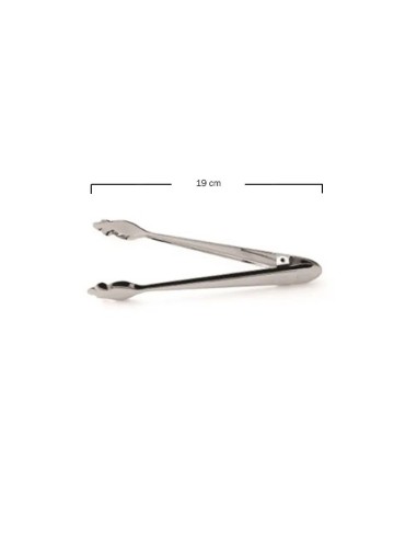 Pinza hielo inox con muelle de Comas