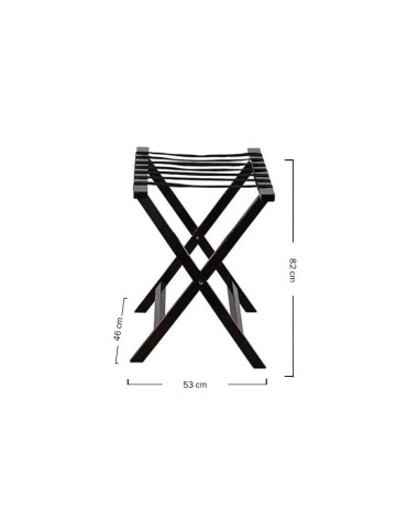 Soporte Tijera 53x46x82cm negro de Soler Hispania 2