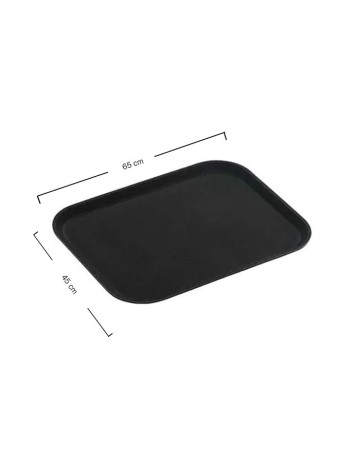 Bandeja camarero antideslizante Fiberglass 45x65cm Negro Soler Hispania 2