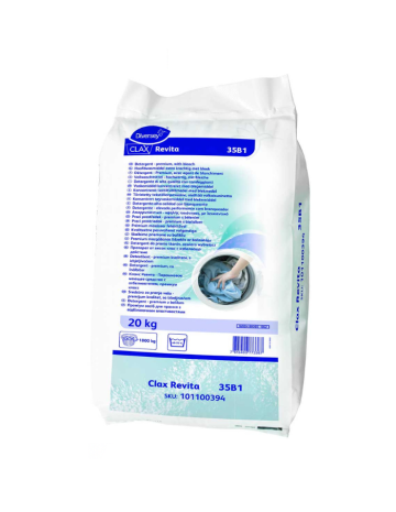 Detergente en Polvo Lavandería Clax Revita 35B1 20kg - Diversey