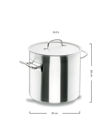 Olla Recta con Tapa - Lacor 2
